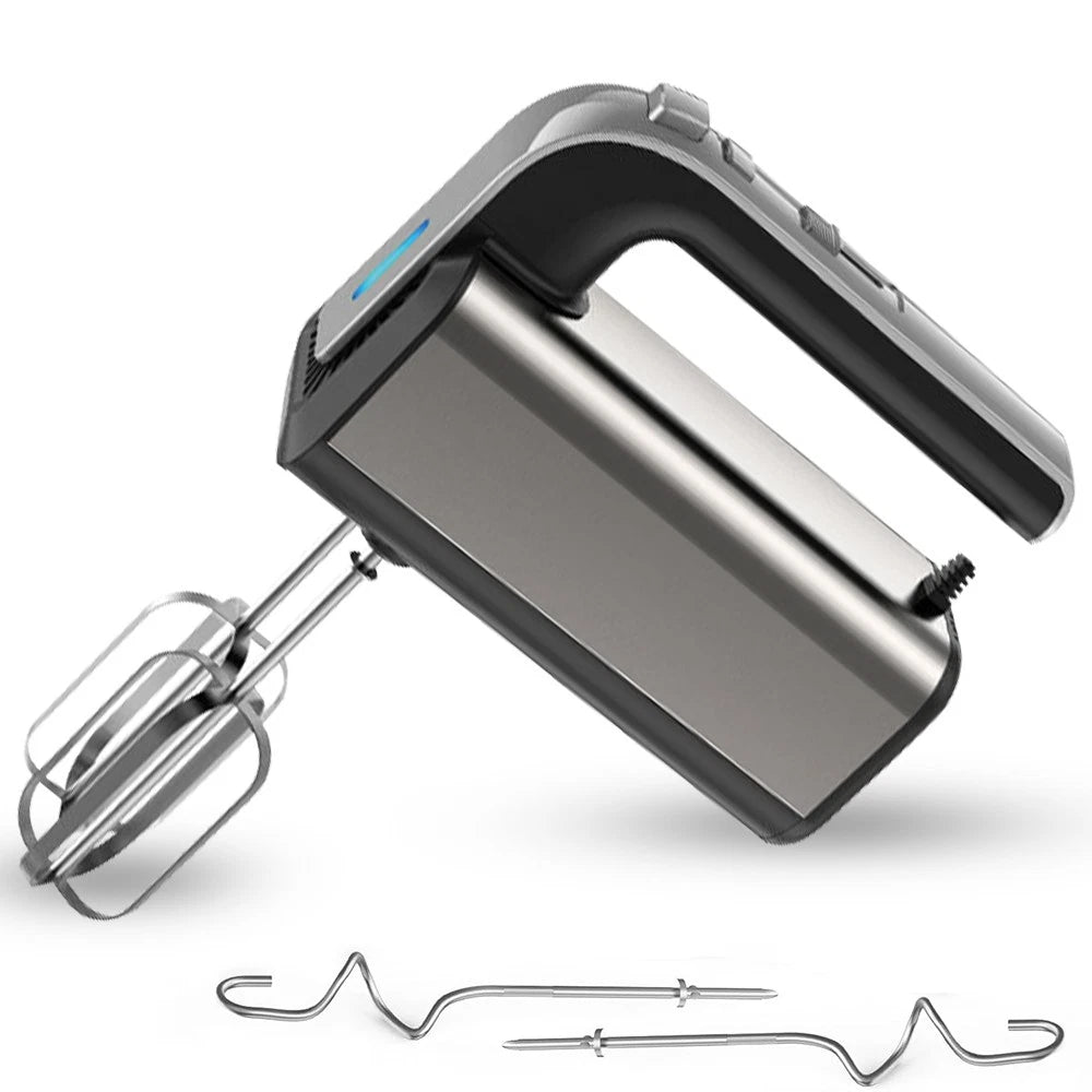 800W Electric Hand Mixer Food Whisk 5 Speeds Turbo Egg Beater Cake Baking