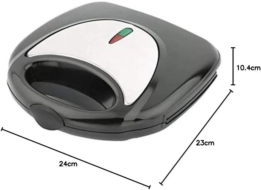 Belaco Sandwich Maker 2 Slice Sandwich Toaster Machine Non-Stick Easy Clean 750W