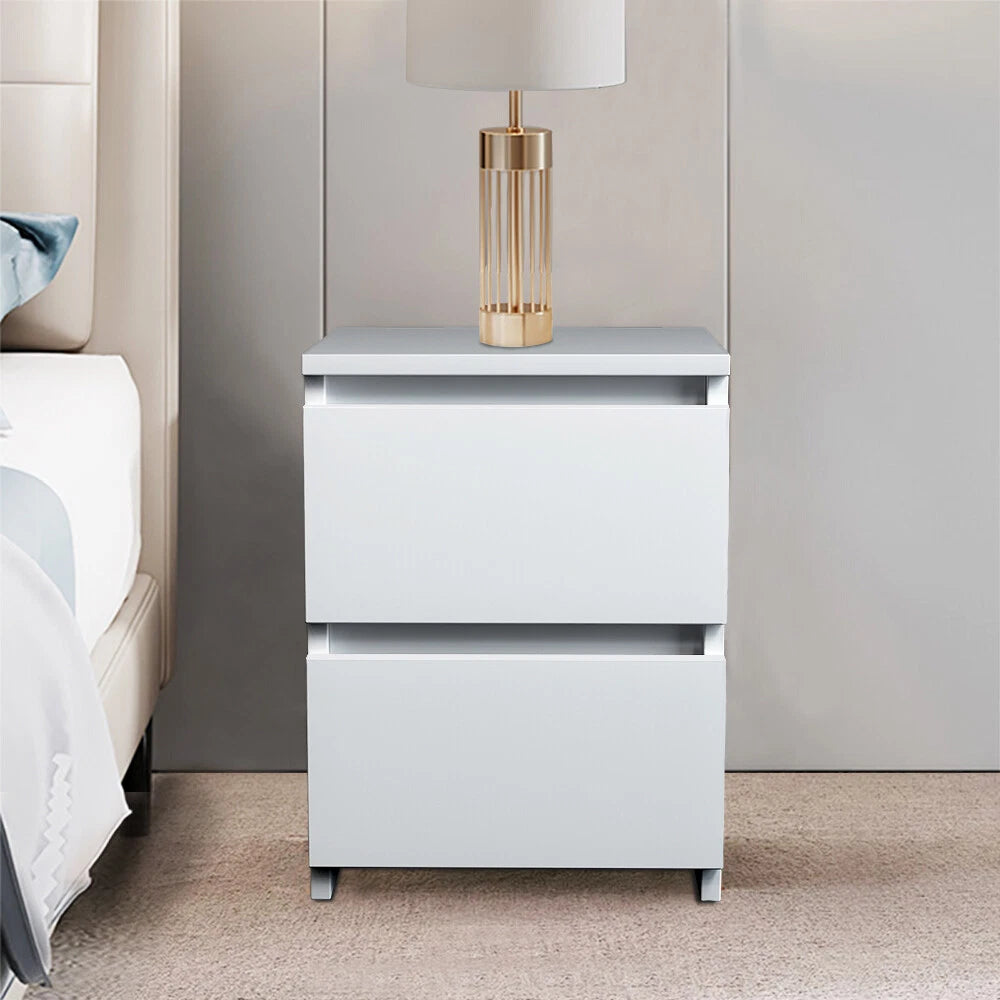 White Modern Bedside Table Cabinet Chest of Drawers 2 3 4 5 6 8 Drawer Bedroom