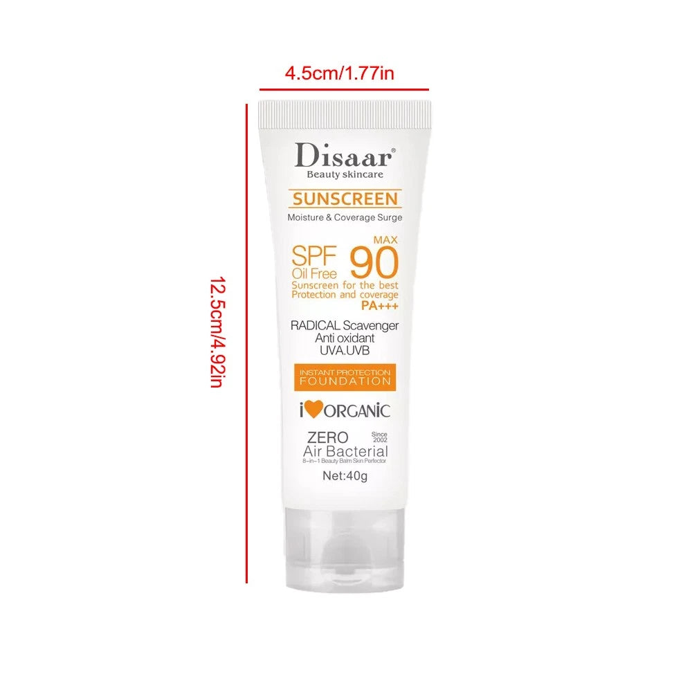 SPF 90 Facial Body Sunscreen Whitening Sun Cream Sunblock Skin Protective FI5