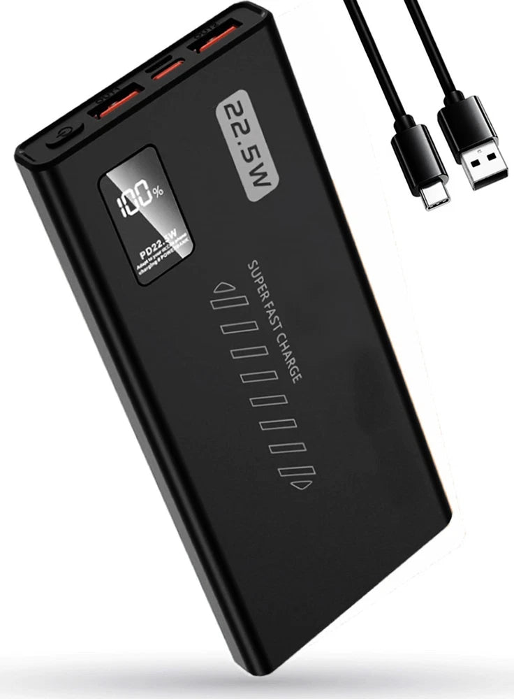 Portable Power Bank Battery Pack 9000000mAh Fast Charge Powerbank For Samsung