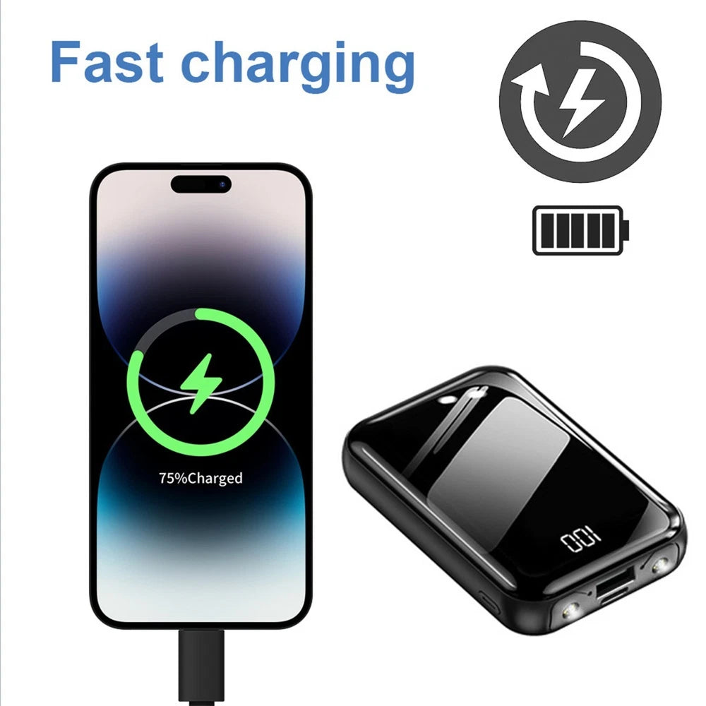 9000000mAh Power Bank Fast Charger Battery Pack Portable 4 USB for Mobile Phone.