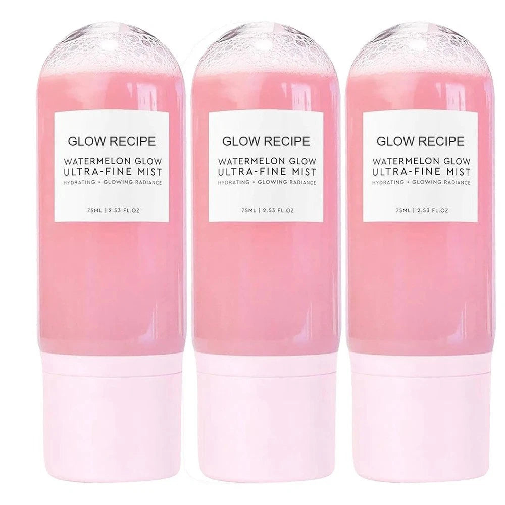 1/2/3pcs Watermelon Glow Facial Spray Hydrating Mist Hyaluronic Skin Care