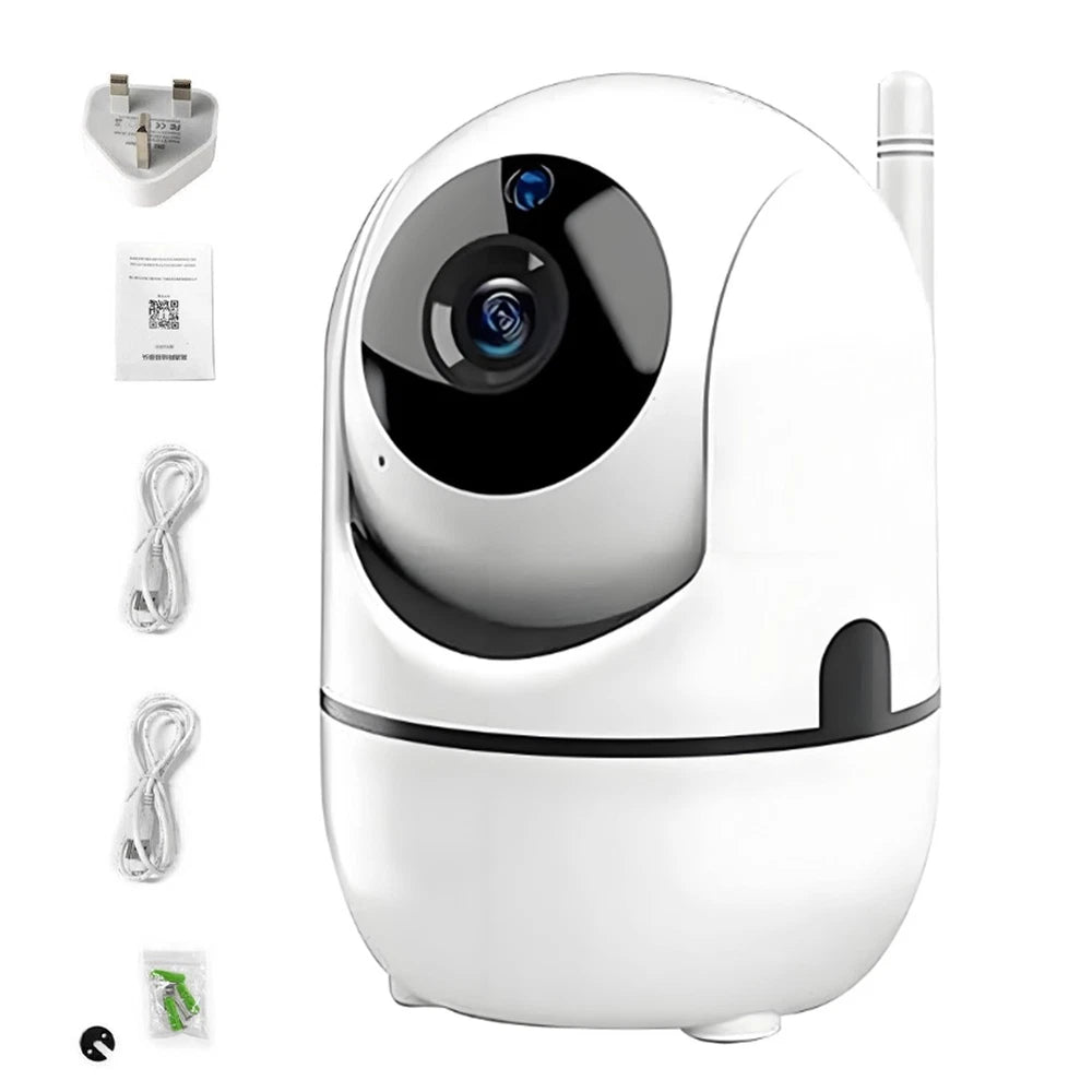 UK 1080P IP Camera Wireless WiFi Indoor CCTV HD PTZ Smart Home Security IR Cam