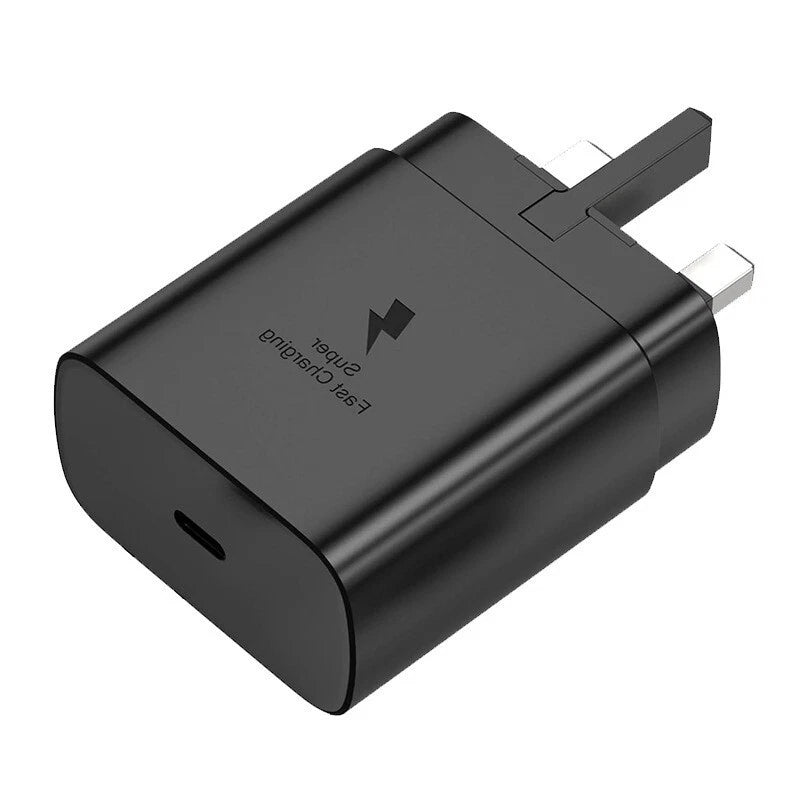 45W Super Fast Charger Adapter Plug USB-C Type C For Samsung and Iphone UK