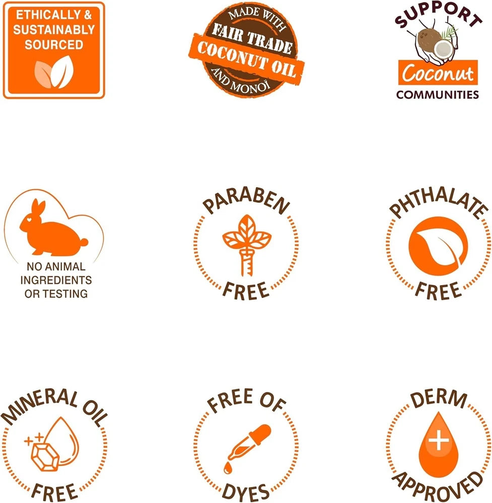 Palmer's Coconut Oil Body Care Set, Body Lotion Body Oil Hand Cream Lip Balm