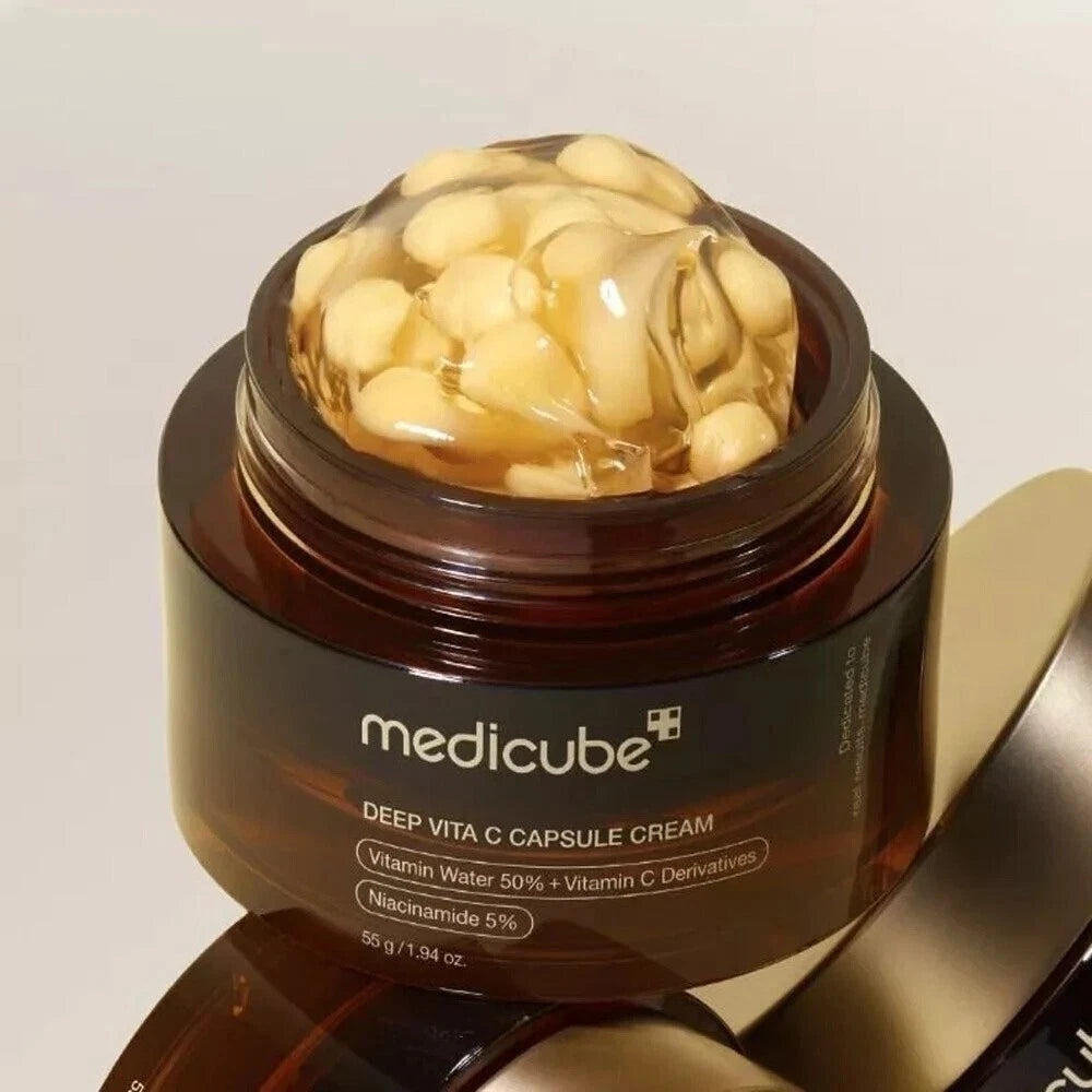 Medicube - Deep Vita C Capsule Cream/Collagen Capsule Cream 55g Korean Skincare