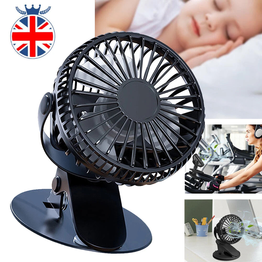 Neck Fan USB Portable Neck Fan Rechargeable Portable Cooler Neckband Bladeless~