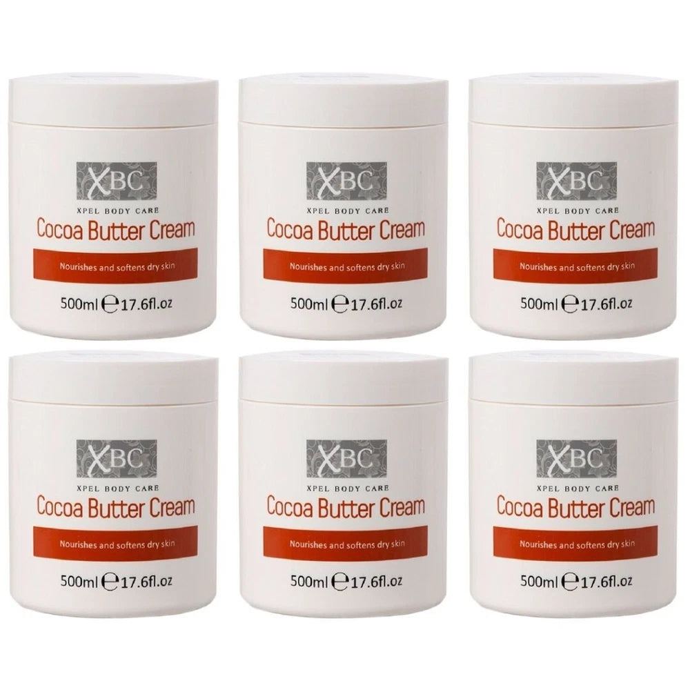 XBC Cream Coco Butter Nourishes And Soften Dry Skin 500ml x 6