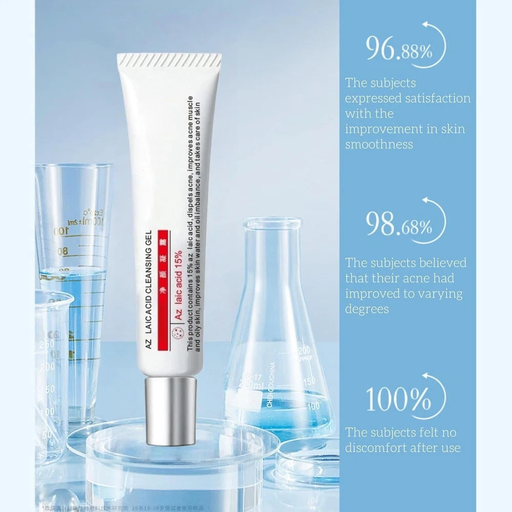 Aze-laic Acid 15% Acne Tratment Gel,15% Acid Acne Treatment Gel for Face,Azel-a