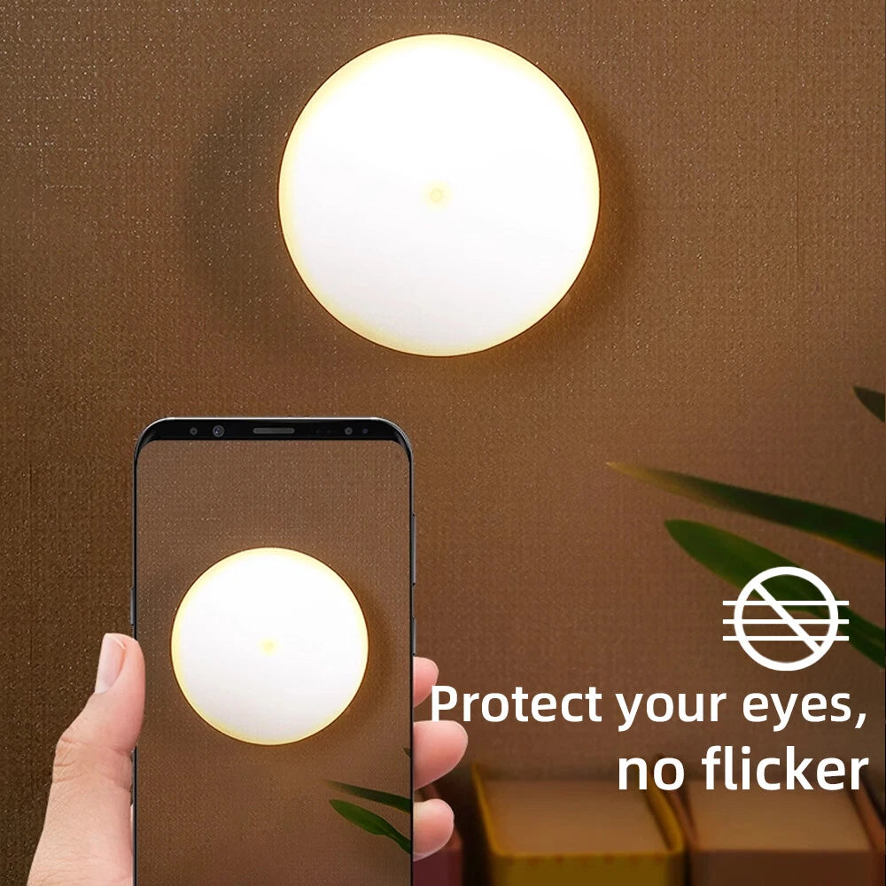 360° Motion Sensor Security LED Light USB Rechargeable Garden Outdoor Night Lamp