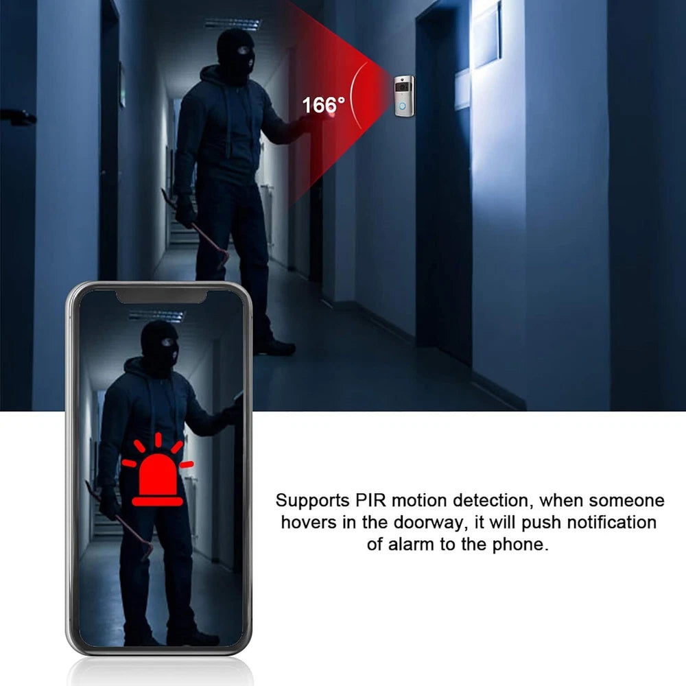 Ring Video Doorbell HD Video Wireless Doorbell Motion Advanced Detection Camera