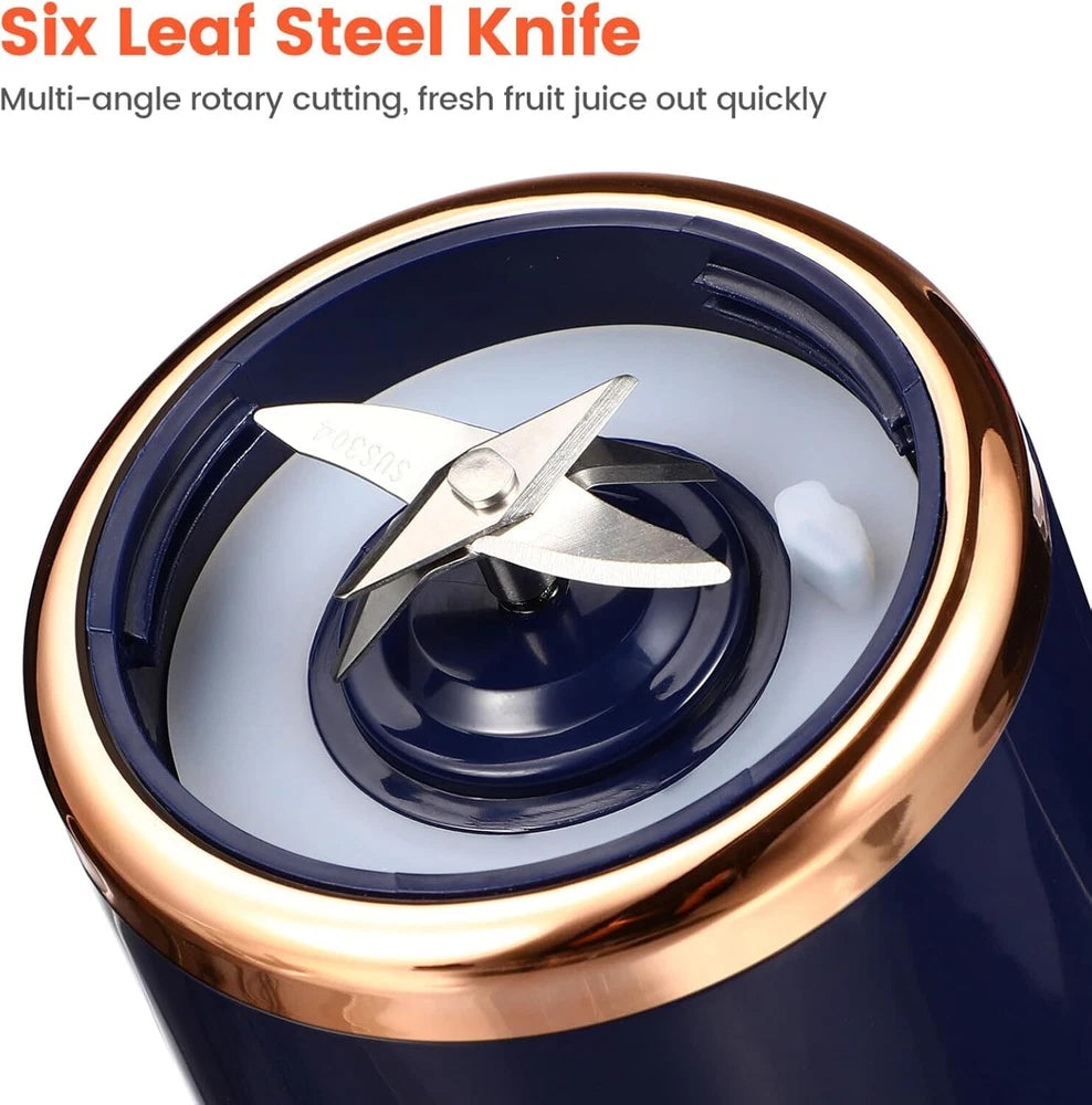 400ml Portable USB Rechargeable Juicer Cup Electric Mixer Blender Smoothie Maker