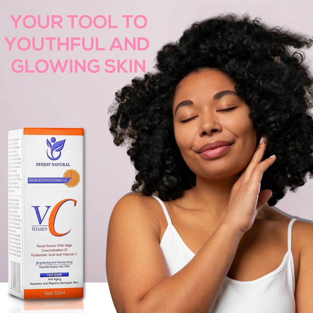 Vitamin C Serum For Face Anti-Aging Organic with Hyaluronic Acid Wrinkle Remover