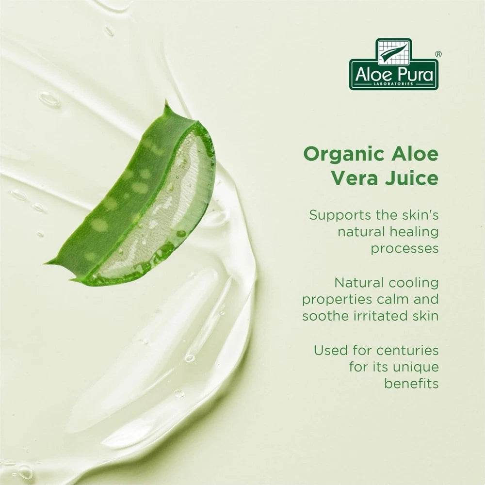 Aloe Pura Skin Treatment Aloe Vera Organic Gel 100ml
