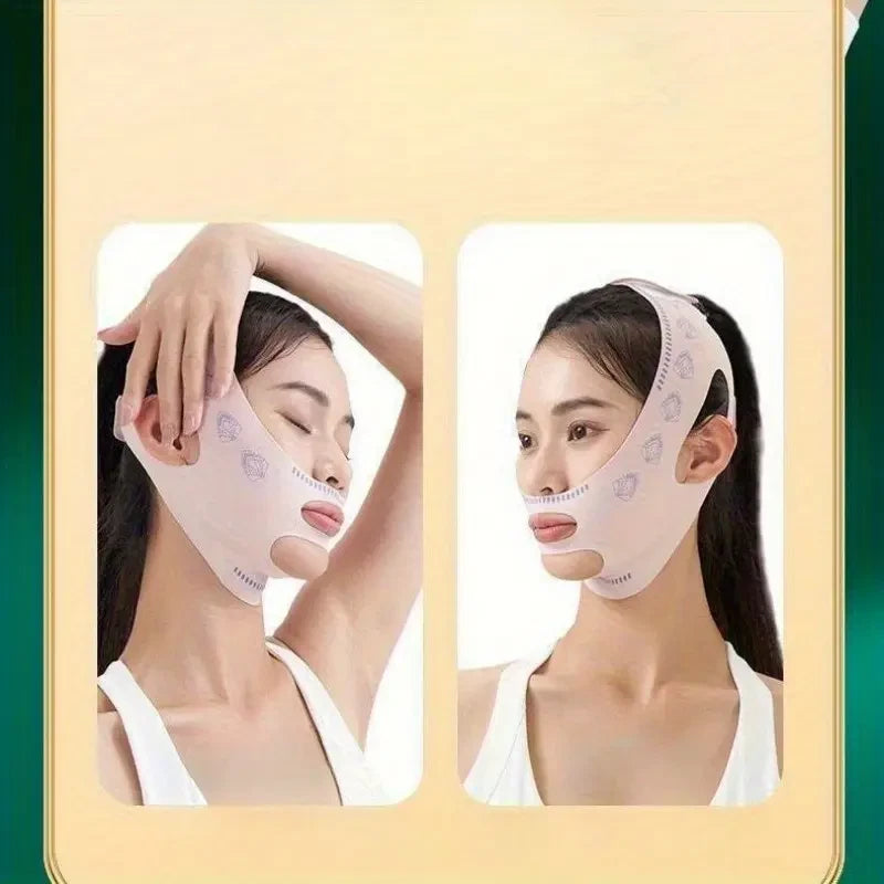 Double Chin Reducer V Line Strap Slimming Face Mask Cheek Lift Band