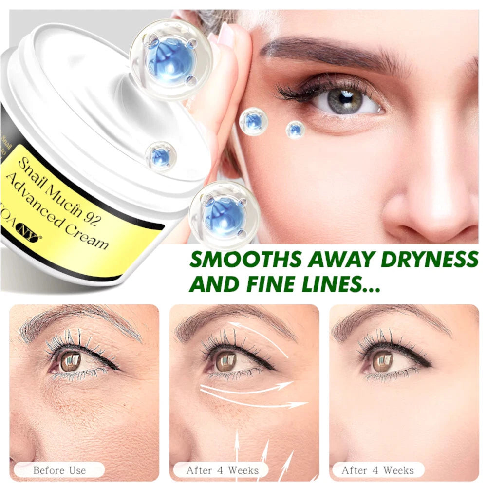 Snail Cream, Snail Mucin 92 Advance Cream, All-in-One Cream - 100ml