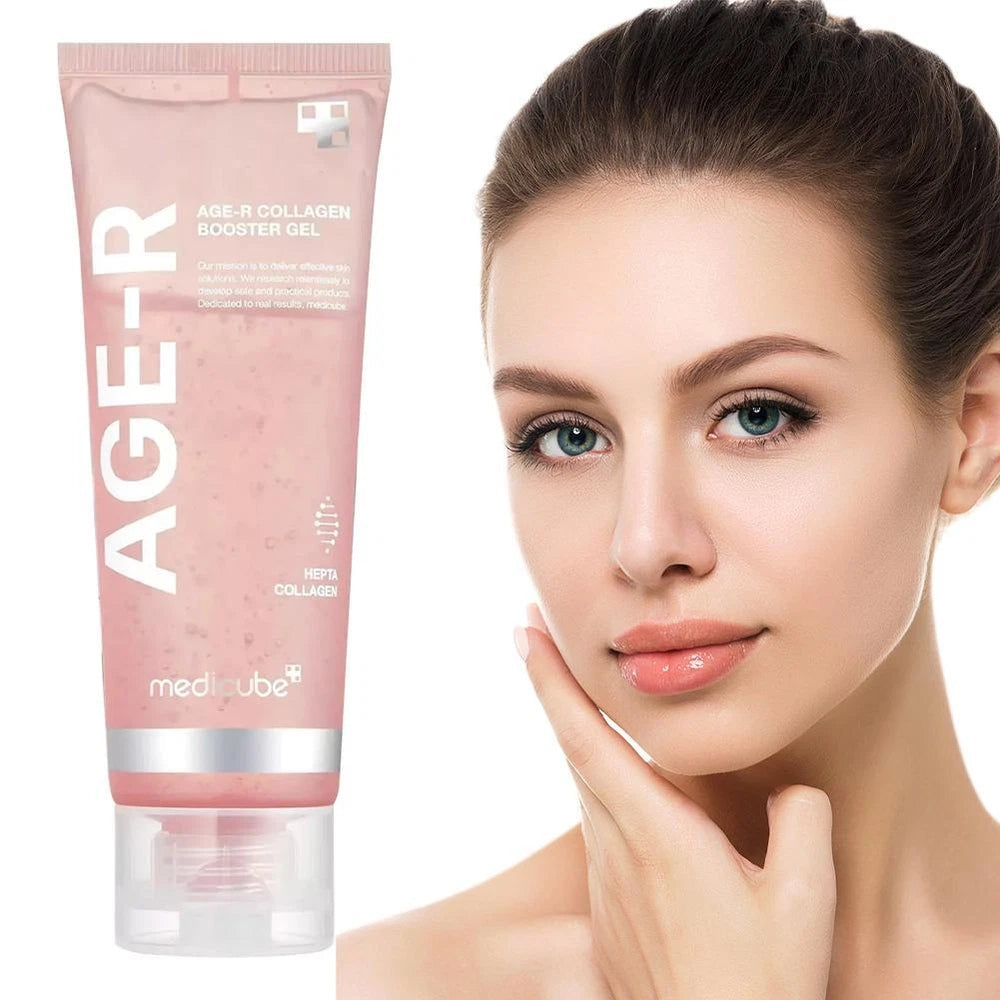 Collagen Infused Gel Cream Anti Aging Moisturizer for Youthful Glow 100g KQ]]