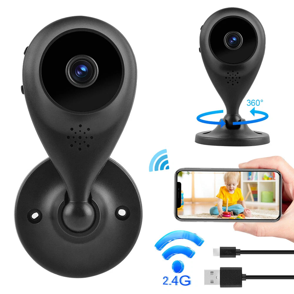 1080P WiFi CCTV Indoor & Outdoor Wireless Camera Home Security Night Vision Cam