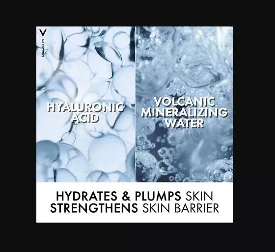 VICHY MINERAL 89 FORTIFYING AND PLUMPING DAILY BOOSTER 50ml. Boxed-UK