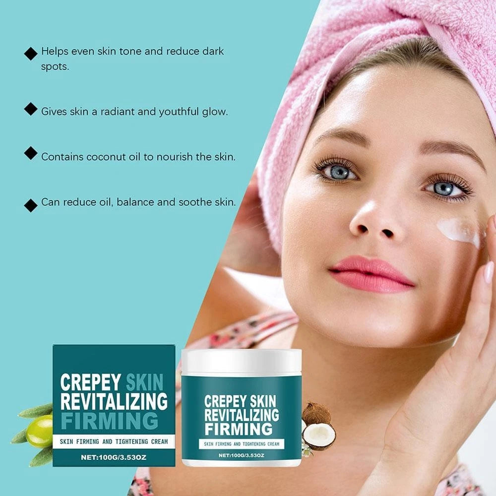 Crepey Skin Revitalizing Firming Cream Quick Absorption Skin Care-/ Repair S6M9