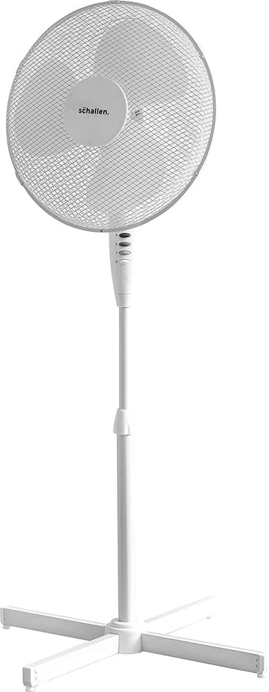 Schallen 16" Electric Oscillating Floor Standing Tall Pedestal Air Cooling Fan