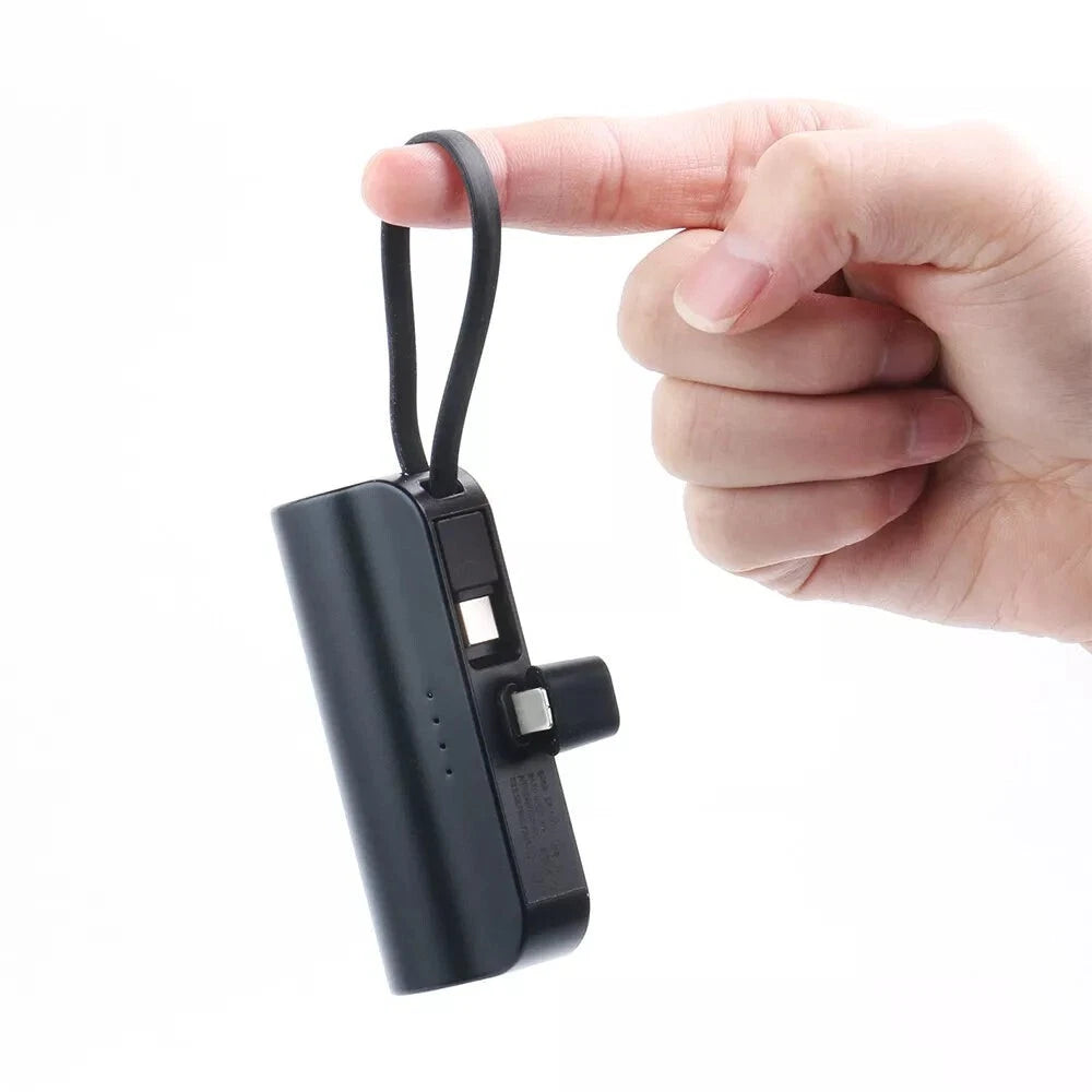 Mini Power Bank 9000000mAh 2 Ports Portable Fast Charger Battery Pack For Phone