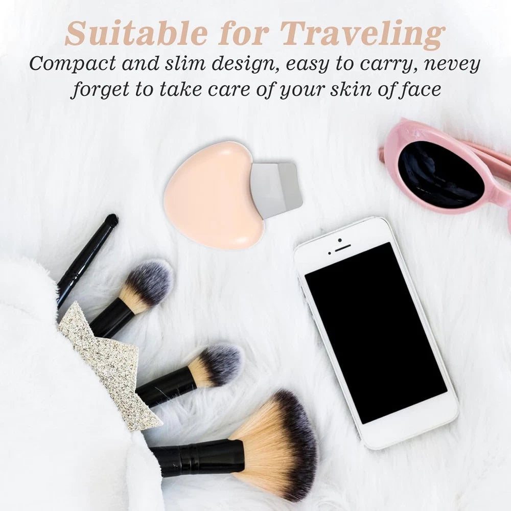 Skin Spatula Facial Cleaner Blackhead Removal Smooth Cleansing Scrubber Pores UK