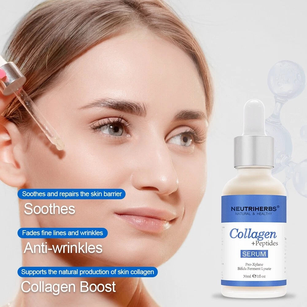 ADVANCED COLLAGEN PEPTIDE SERUM FOR SKIN BOOSTER, ANTI AGING AND FIRMING 30ML