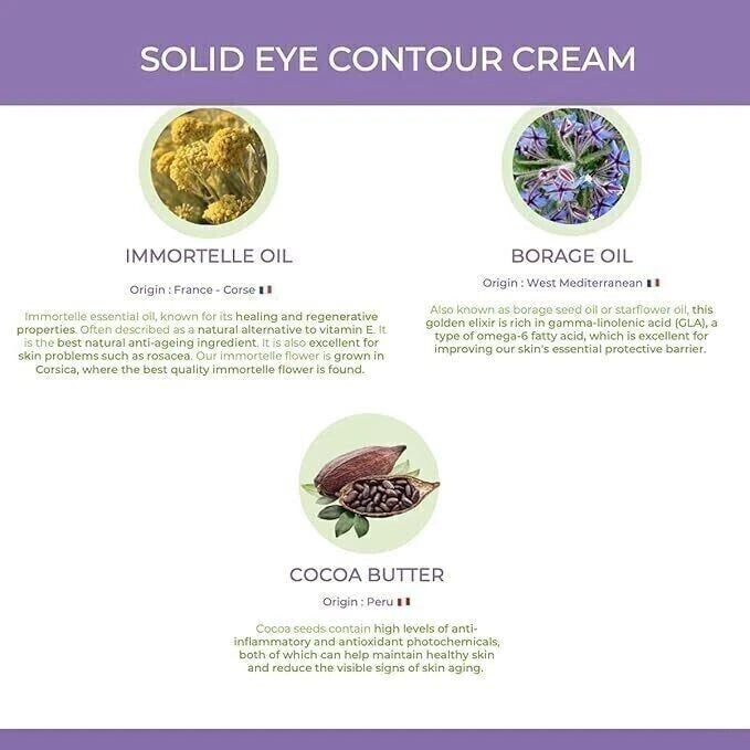 Balade En Provence, Solid Eye Contour Cream - 18G Pack Of 2