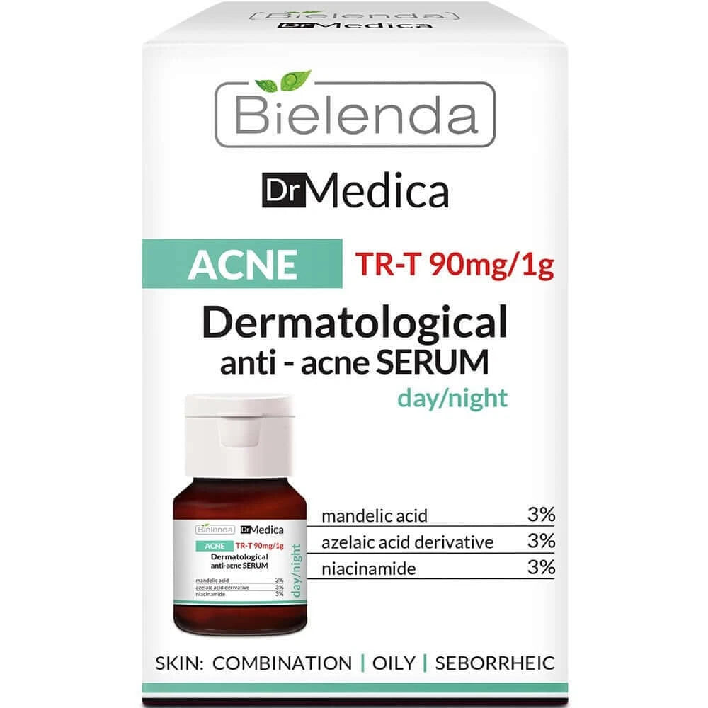 Bielenda Dr Medica Anti Acne Face Cream SerumTonic Cleansing Emulsion OILY SKIN