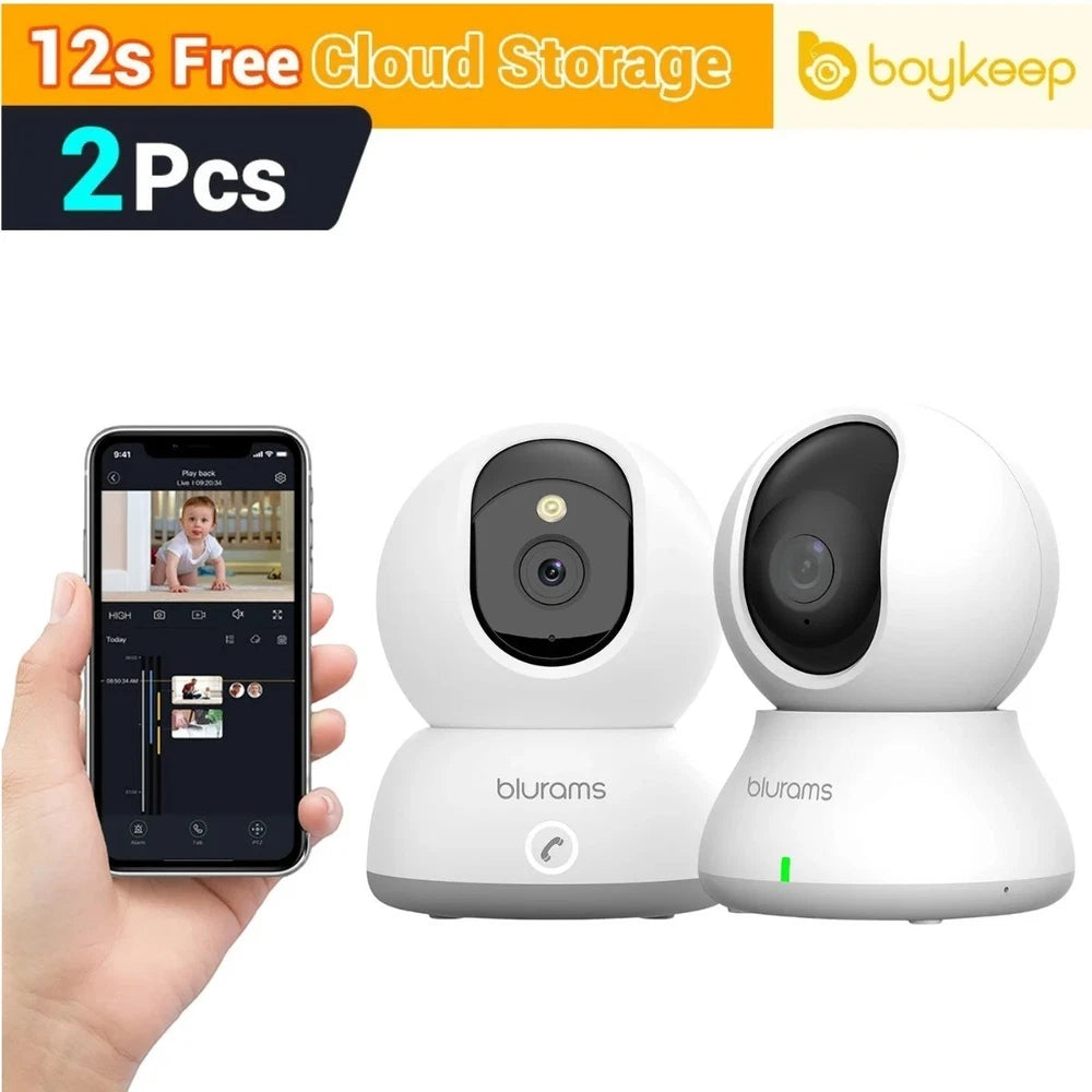 blurams Wifi Security Camera Smart Indoor Pet Dog Cat Cam 1080P Night Vision