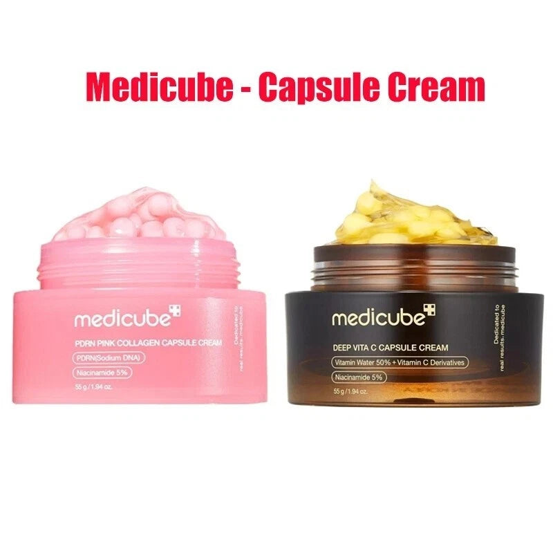 Medicube - Deep Vita C Capsule Cream/Collagen Capsule Cream 55g Korean Skincare