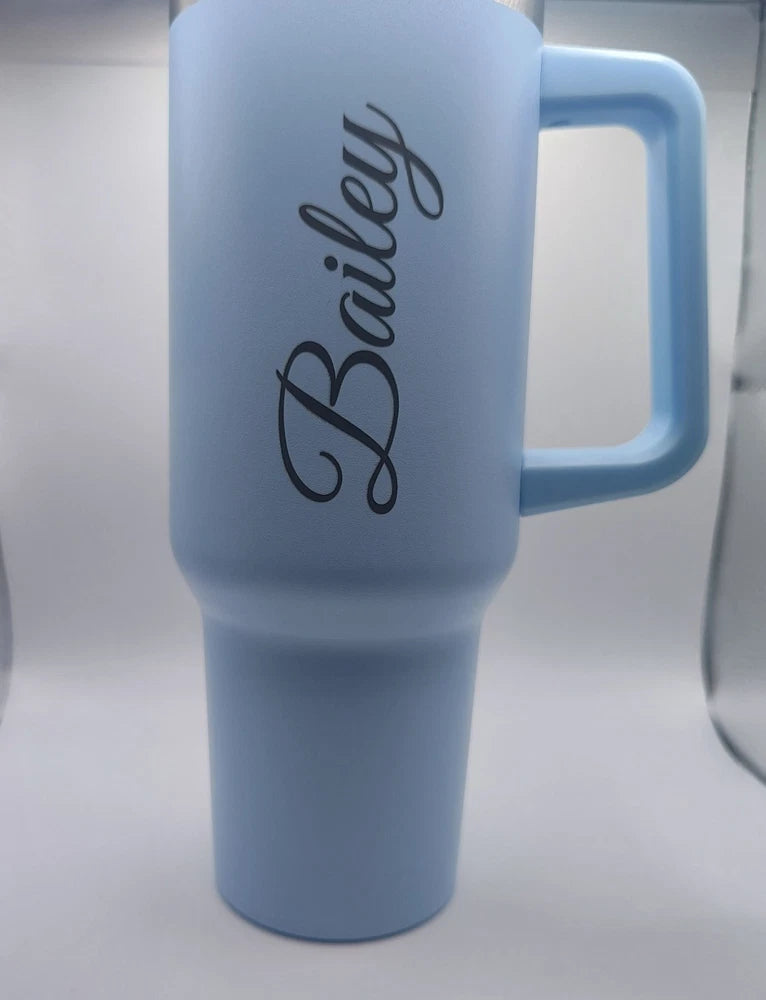 Personalised 40oz Stainless Steel Water Bottle Travel Tumbler Cup Insulated Mug