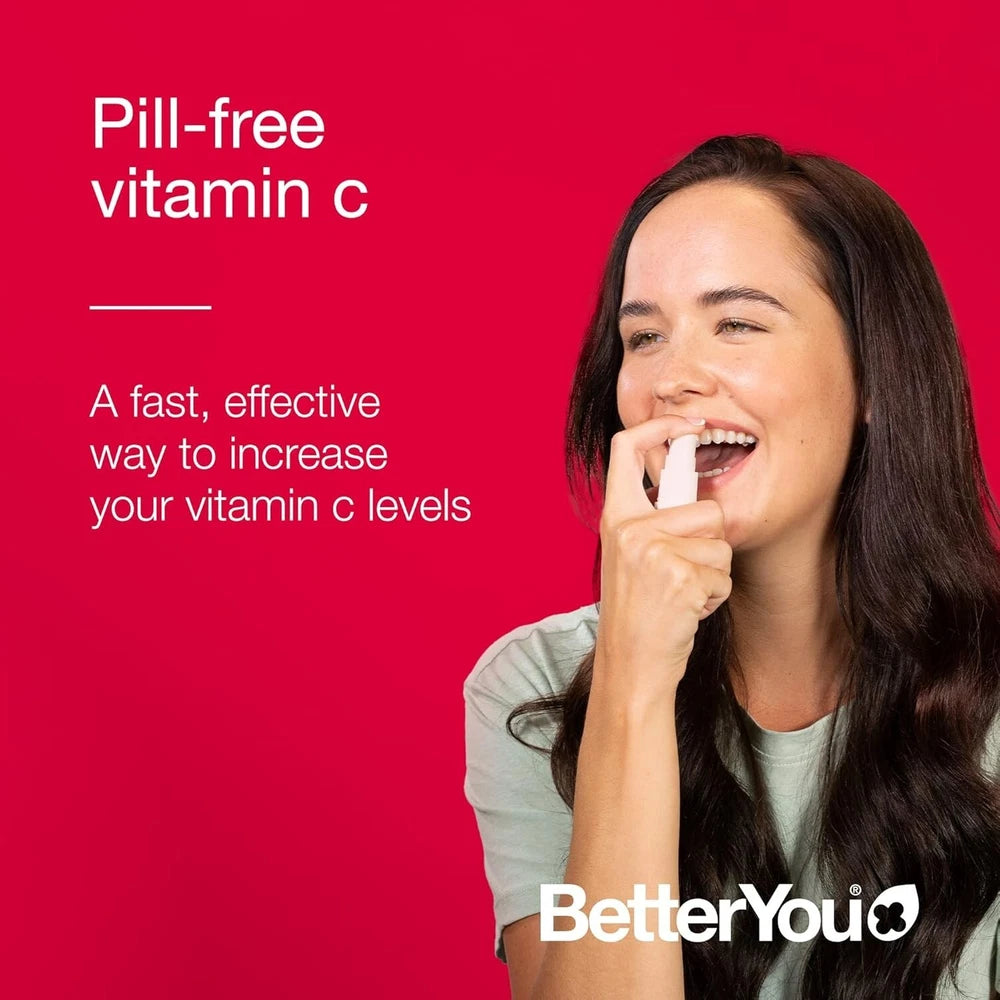 BetterYou Vitamin C Daily Oral Spray Pill-free Vitamin C Supplement 120mg - 50ml
