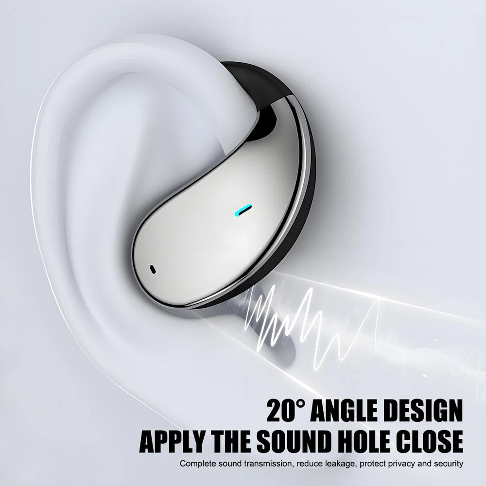 Q39 Wireless Earphones Open Ear Bluetooth 5.4 OWS Headphones Gym Sports Earbuds