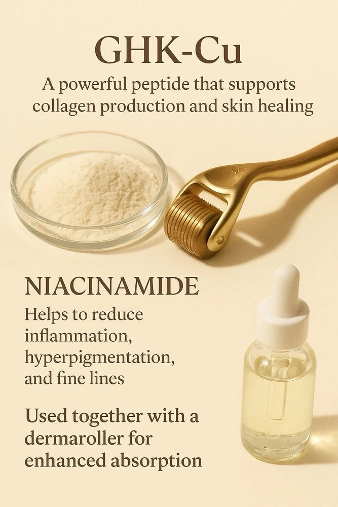 GHK-Cu Essence Cream – 2% GHK-Cu + 5% Niacinamide | Hydrating & Firming