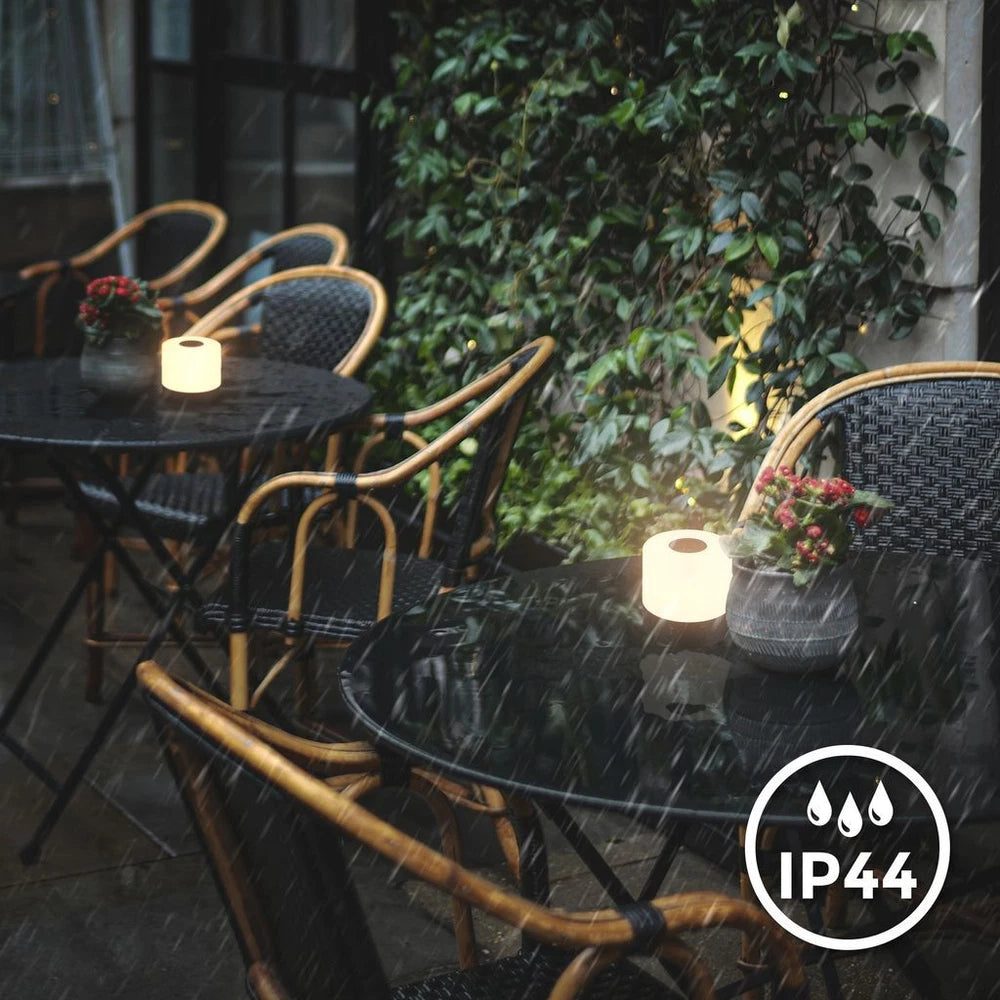 Mini LED Table Lamp Desk Light Rechargeable Battery Dimmable IP44 Touch