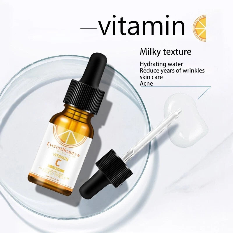 3xVitamin C serum with Hyaluronic Acid Suitable for Anti Ageing/Wrinkle Face