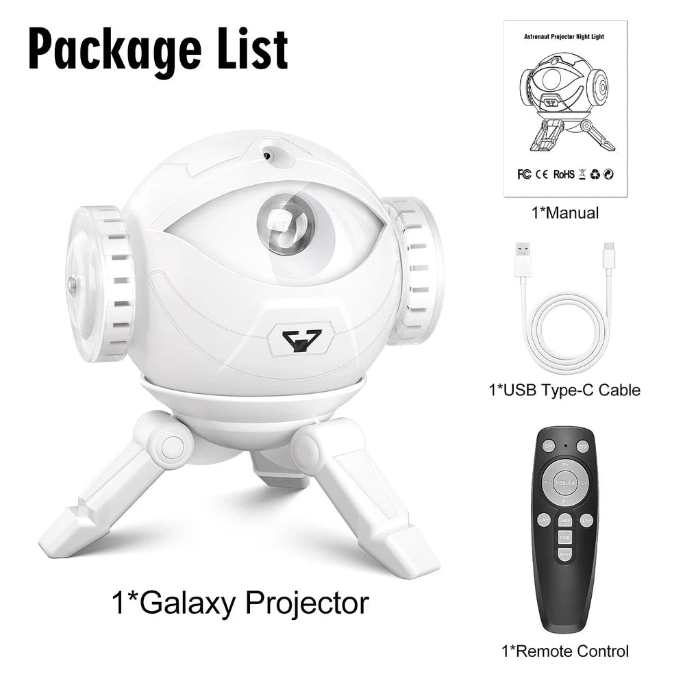 Galaxy Projector Light Bedroom Ceiling Night Star Party Toy Gift Kids Room Decor