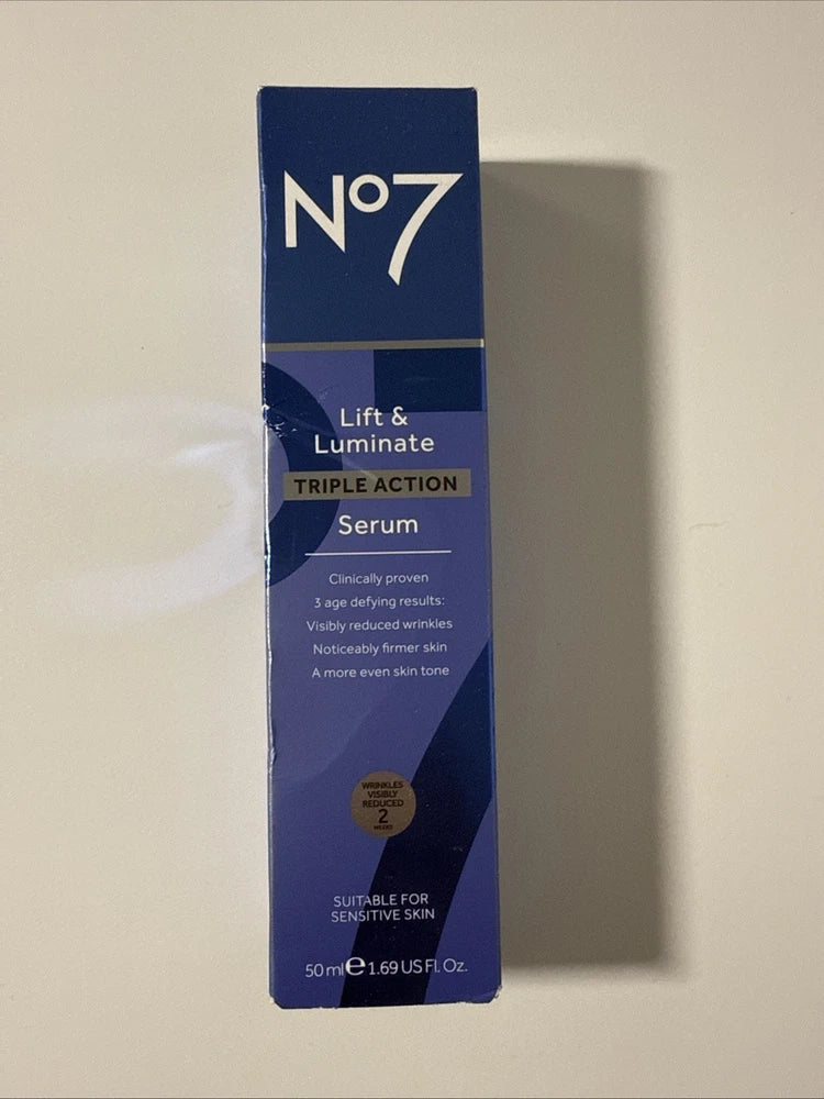 No7 Lift & Luminate TRIPLE ACTION Serum 50ml