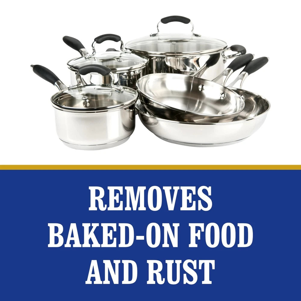 Bar Keepers Friend Original Stain Remover Powder 250g Cleans restores, polish UK