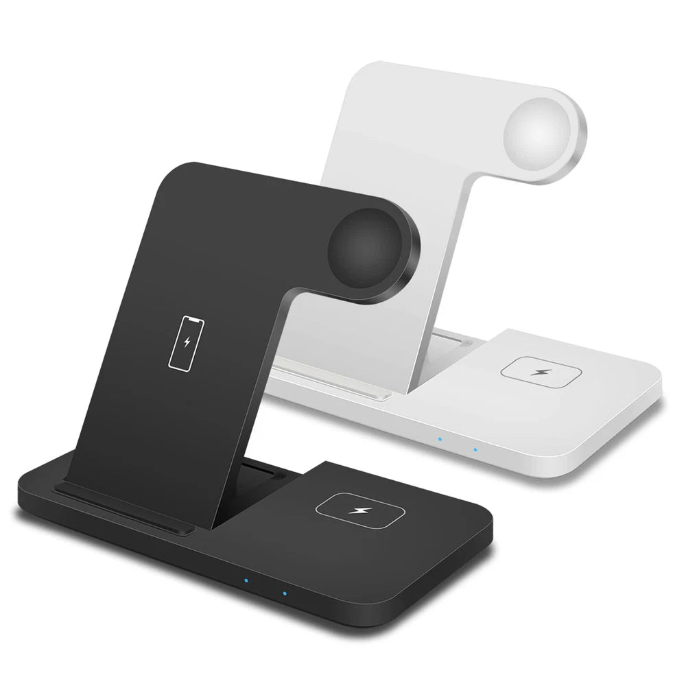 3in1 Wireless Charging Station For Samsung Galaxy Watch 8/Ultra S25 Edge S24 S23