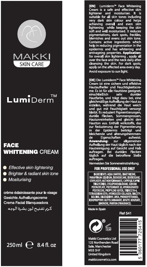 FACE WHITENING LIGHTENING CREAM SKIN LIGHTENER WHITENER BRIGHTER FRECKLE MELASMA