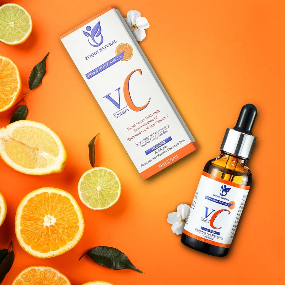 Vitamin C Serum For Face Anti-Aging Organic with Hyaluronic Acid Wrinkle Remover