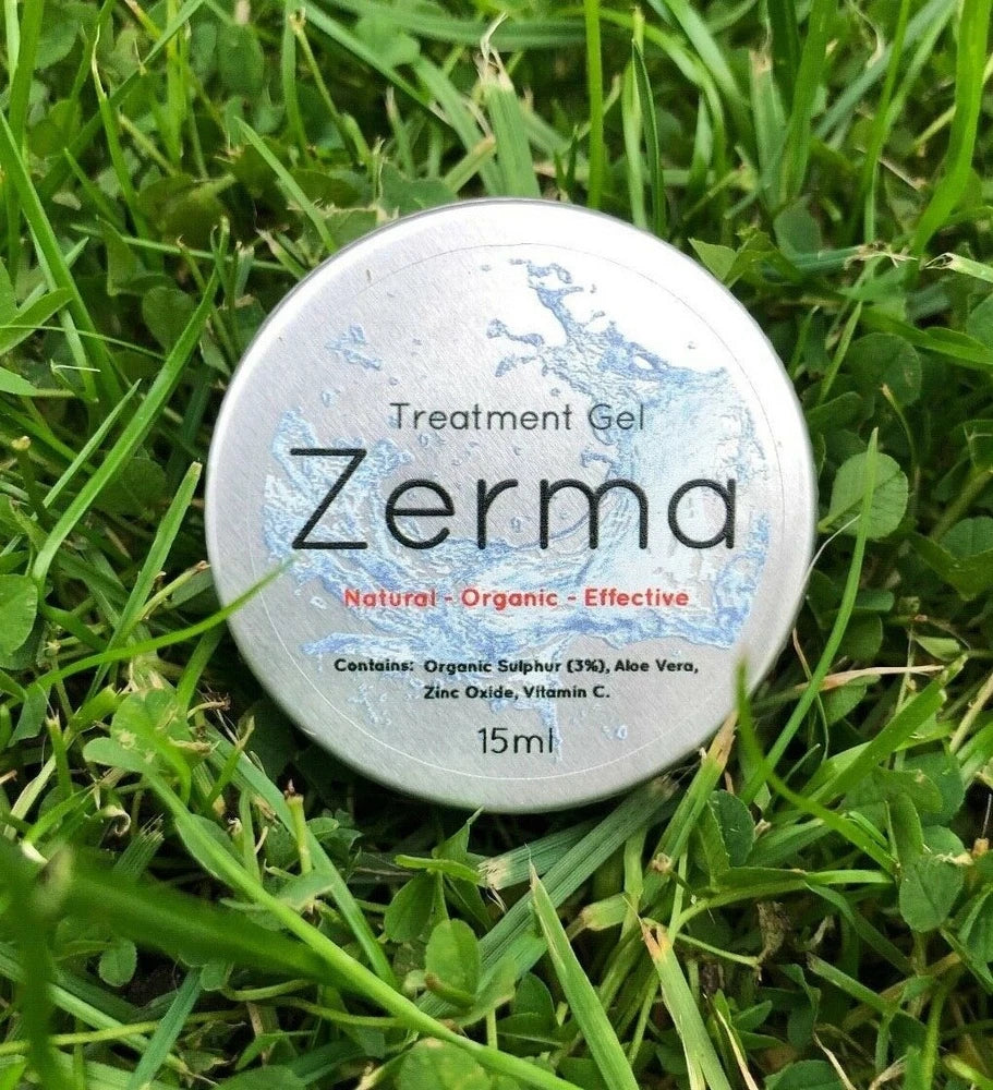 ZERMA Eczema, Psoriasis, Skin Rash Ointment Cream, Natural Treatment Gel