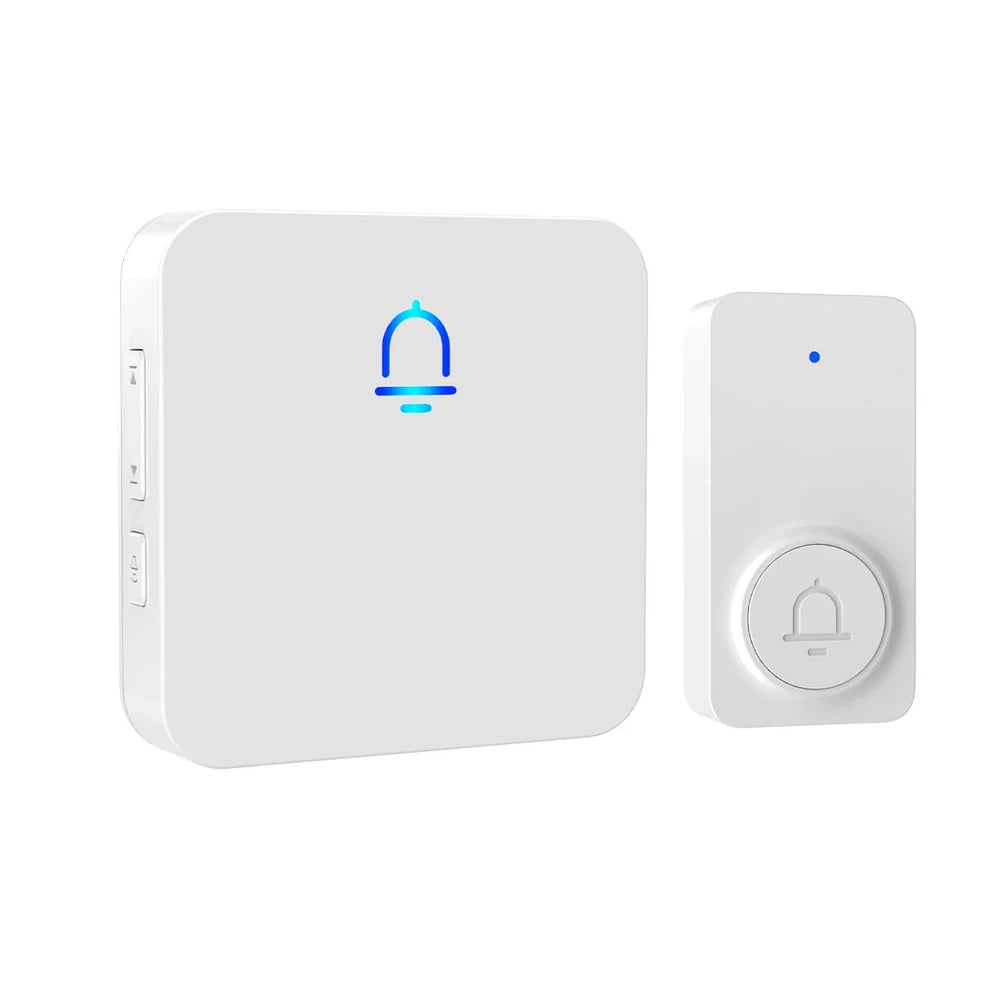 Wireless Doorbell, Plug in Waterproof Battery Operated Cordless Doorbell