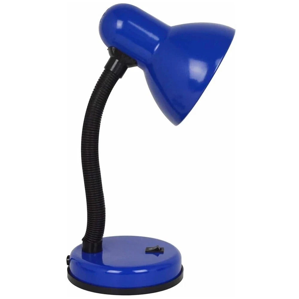 LED Desk Lamp Flexible Neck Table Reading Light With Bulb Home Office Study Work