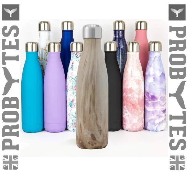 Stainless Steel Water Bottle Double Walled Vacuum Insulated Thermal Flask Sports