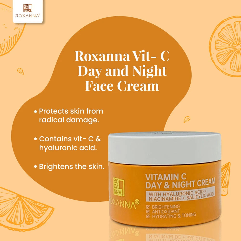 Vitamin C Face Whitening Cream For Dark Skin Brightening Anti Aging Skin Firming